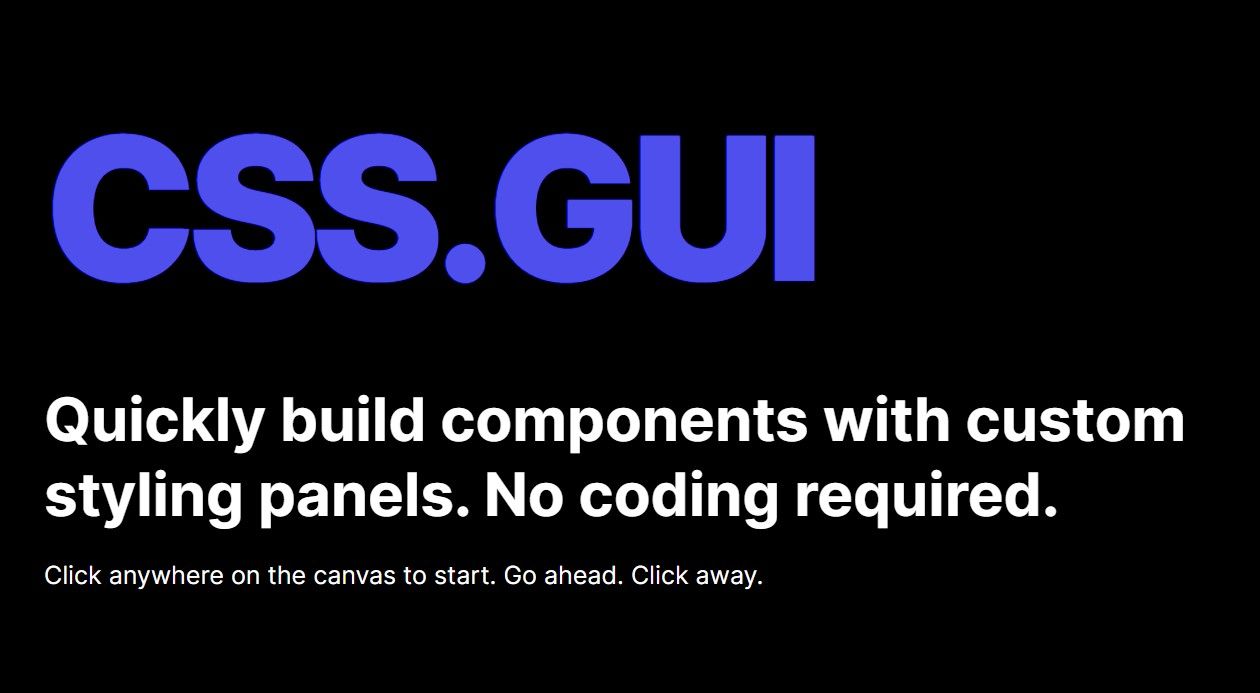CSS.GUI - Open Source Visual Editor