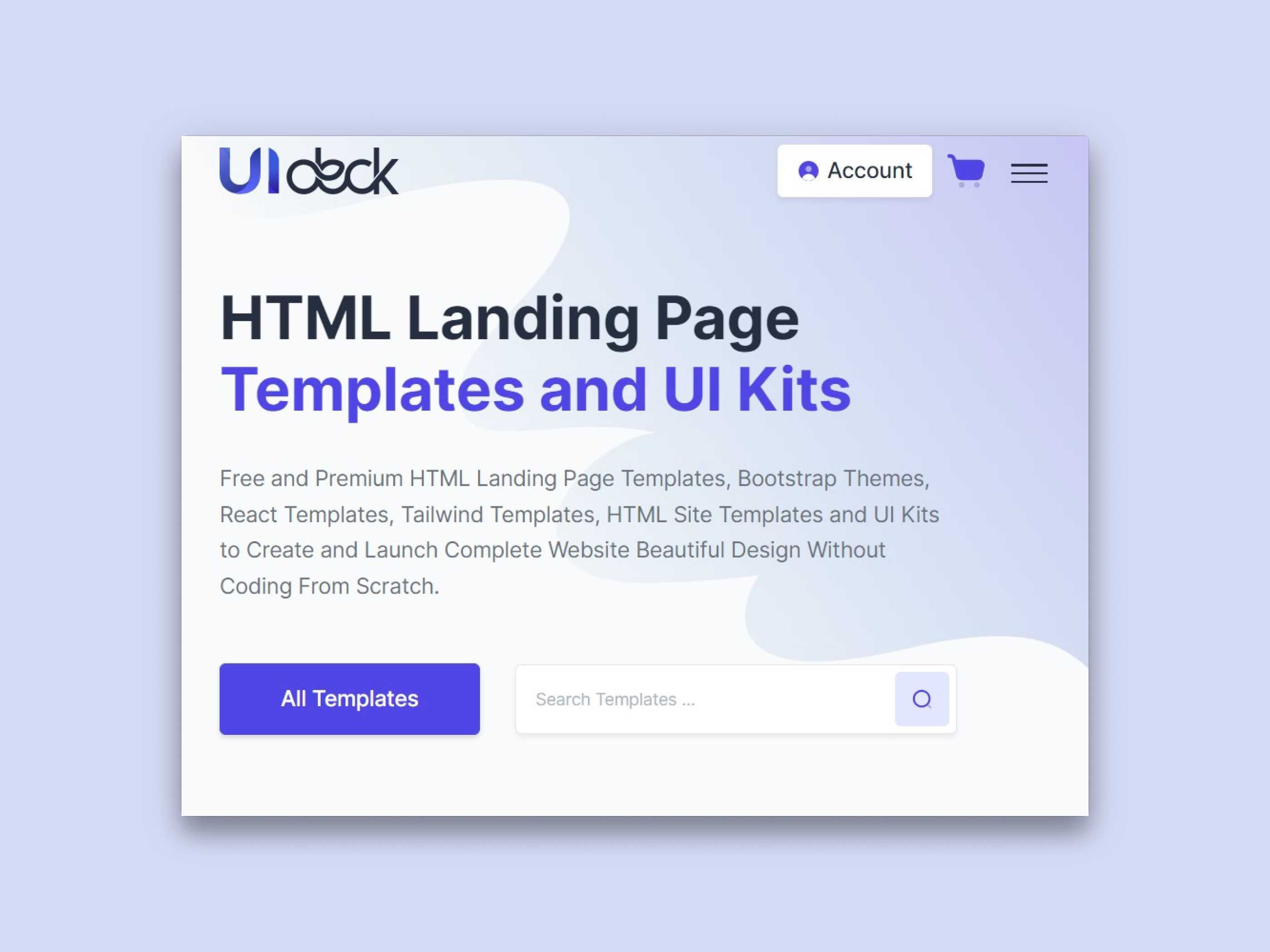 Uldeck - UI Templates