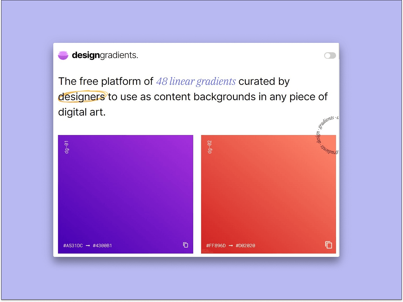 Design Gradients