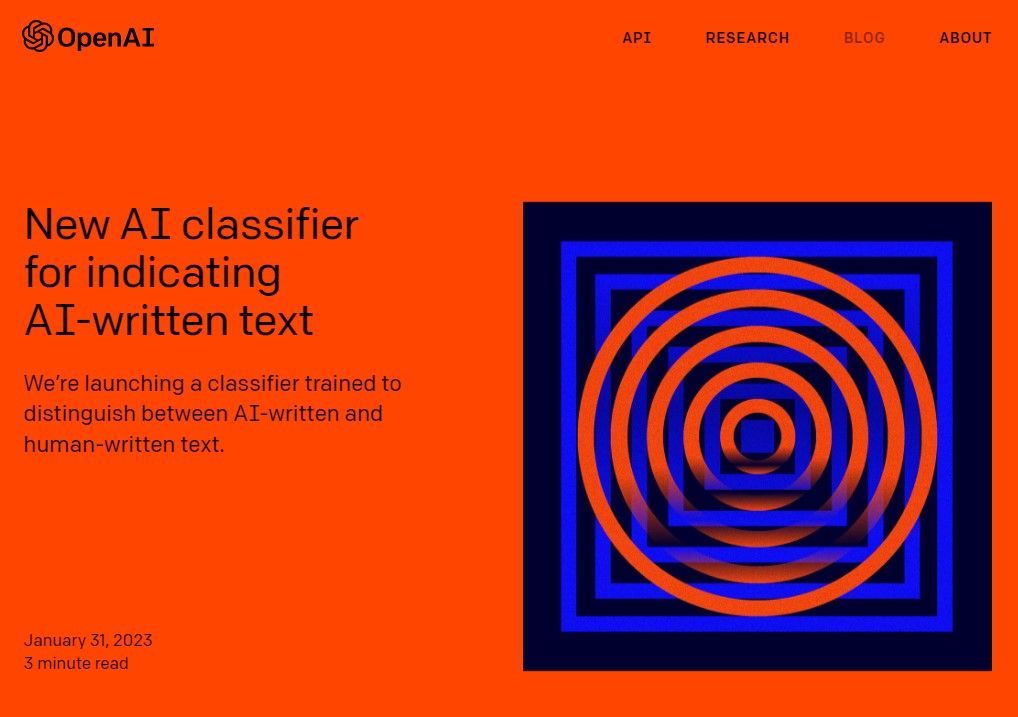 AI Text Classifier by OpenAI