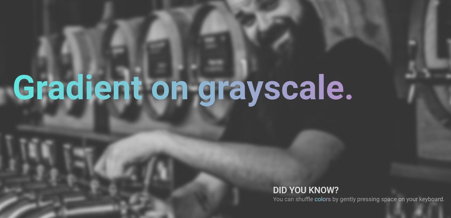 Gradientos - Find and test gradients easily