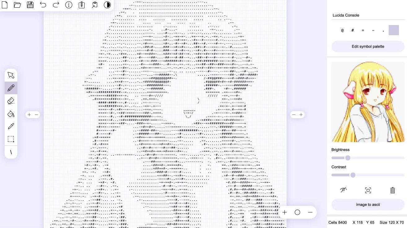 Code Ascii Art ASCII Art Paint - Open source text art editor