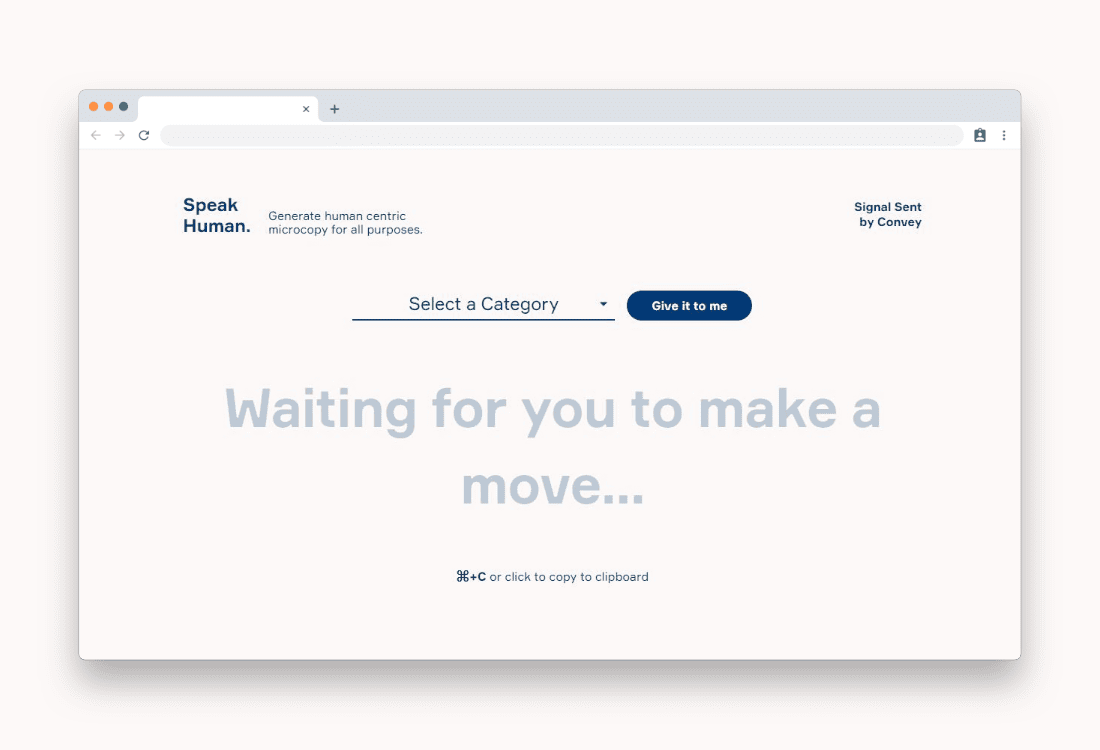 Speak Human - Prototypr | Prototyping | Prototypr Toolbox