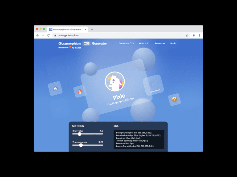 Animated backgrounds – created in HTML, CSS and Javascript – from CodePen.