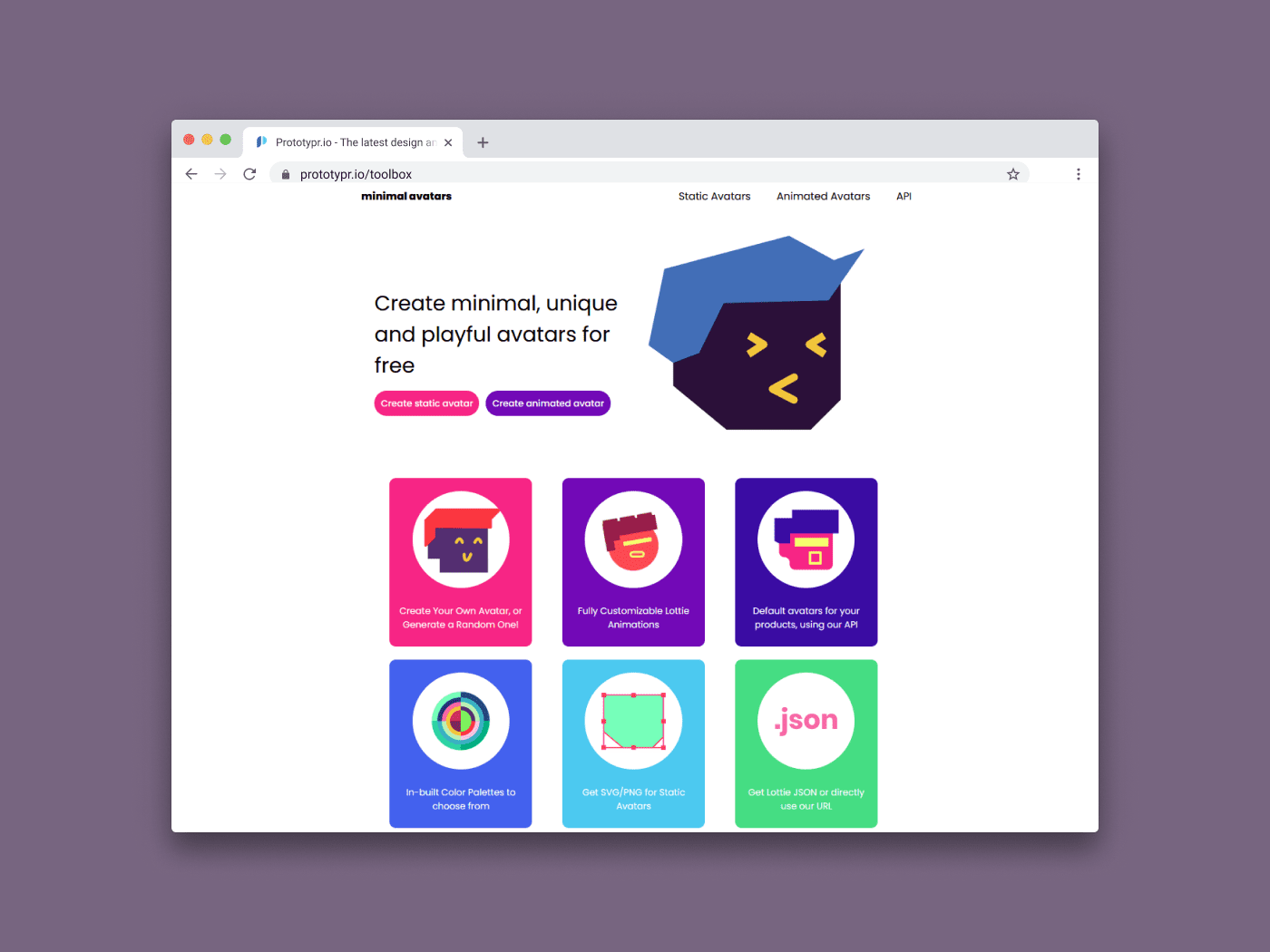 Minimal Avatars - Animated Avatars - Create your own avatar | Prototypr ...